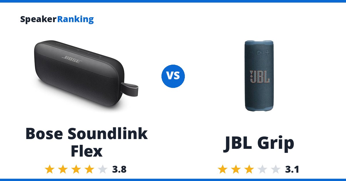 Bose Soundlink Flex vs JBL Grip