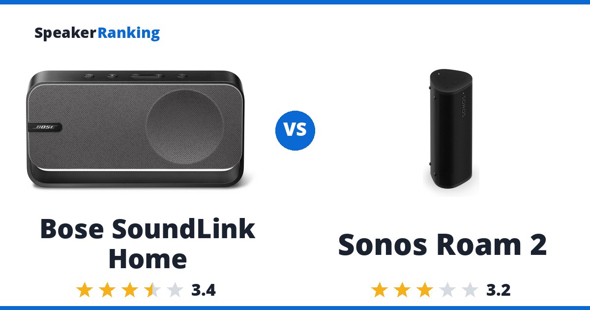 Bose SoundLink Home vs Sonos Roam 2