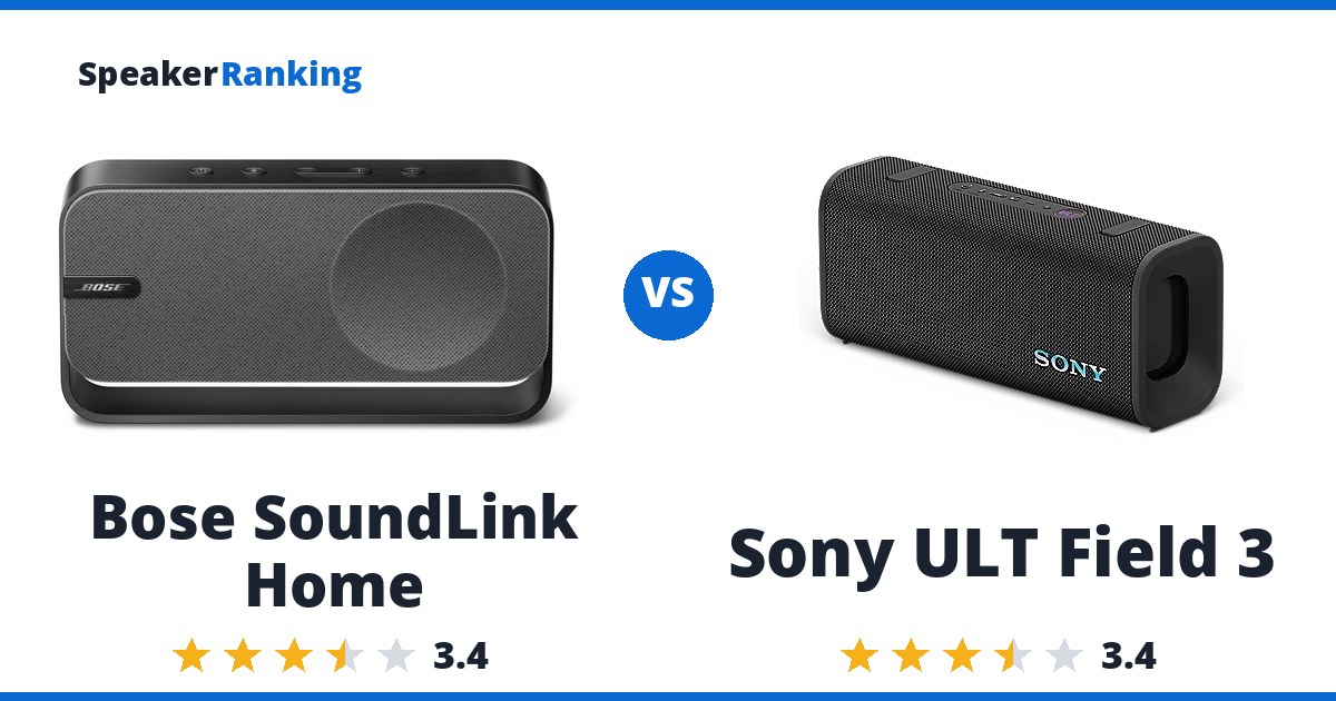 Bose SoundLink Home vs Sony ULT Field 3