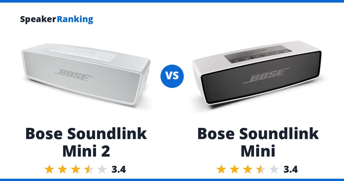 Bose Soundlink Mini 2 vs Bose Soundlink Mini