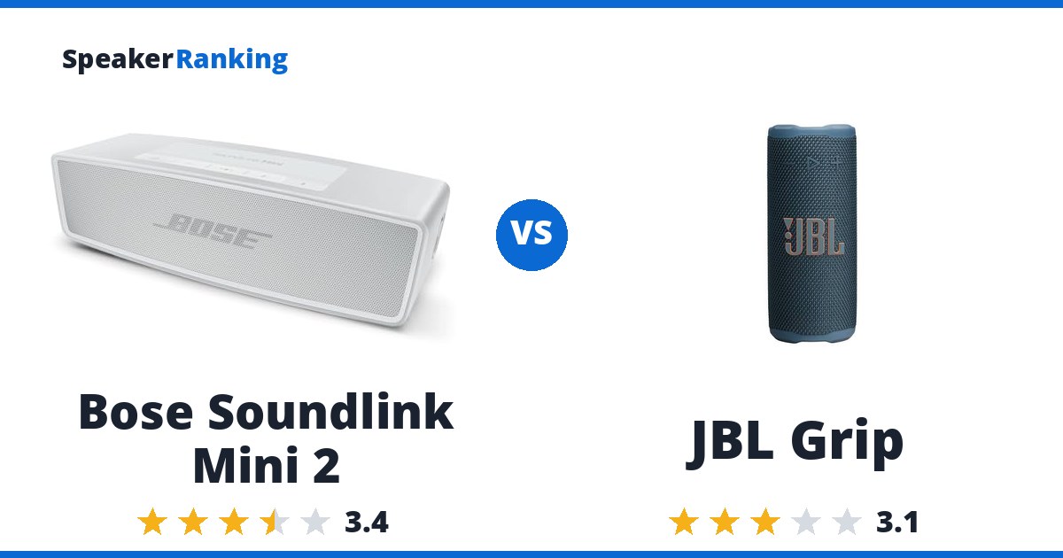 Bose Soundlink Mini 2 vs JBL Grip