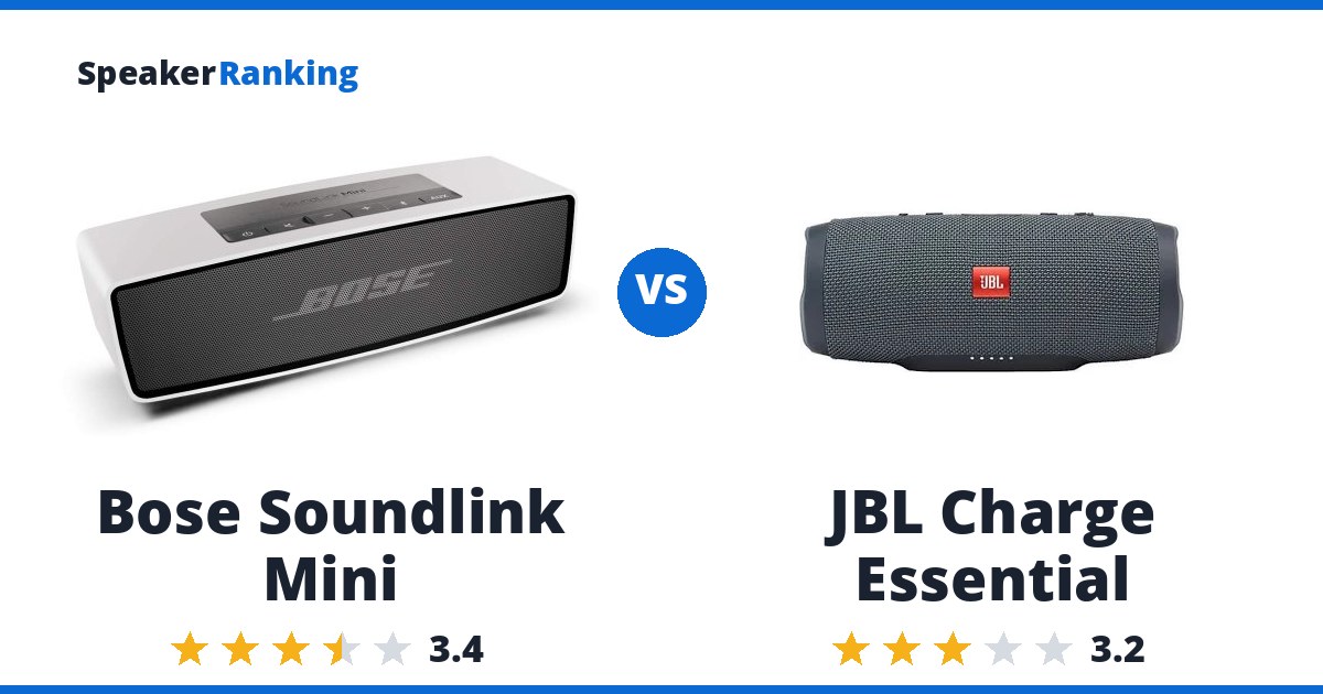 Bose Soundlink Mini vs JBL Charge Essential