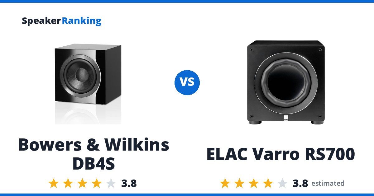 Bowers & Wilkins DB4S vs ELAC Varro RS700