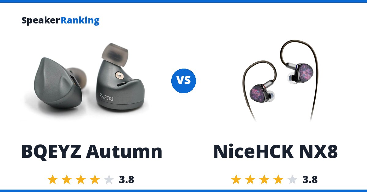 BQEYZ Autumn vs NiceHCK NX8