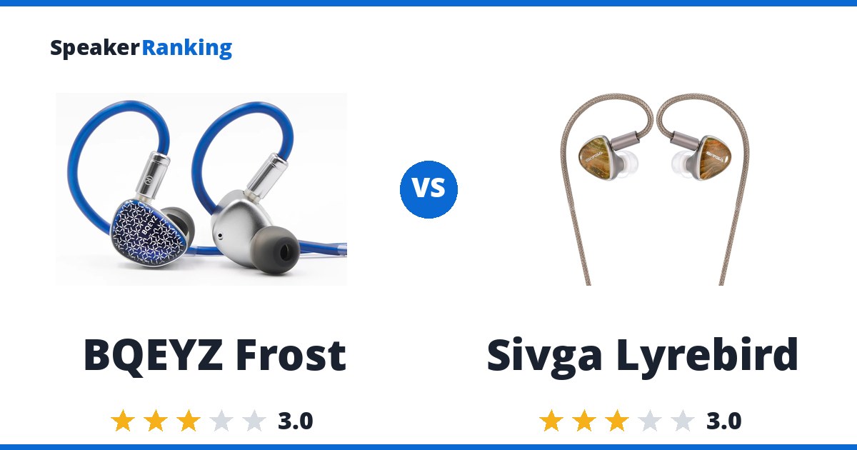 BQEYZ Frost vs Sivga Lyrebird