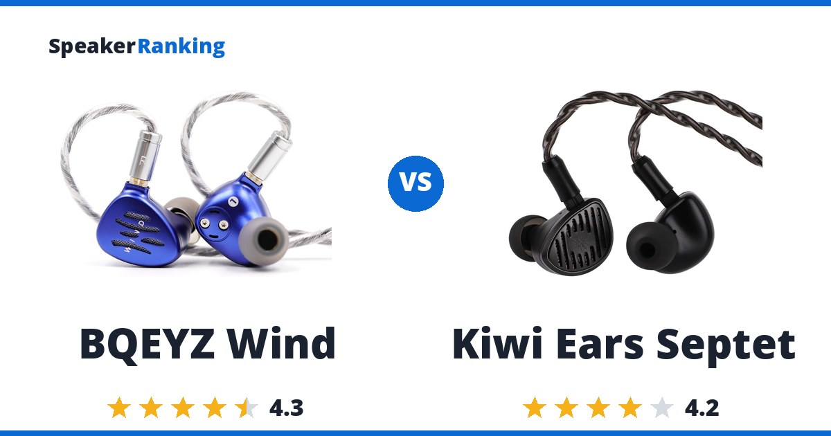 BQEYZ Wind vs Kiwi Ears Septet