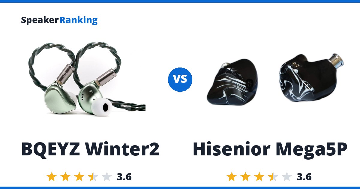 BQEYZ Winter2 vs Hisenior Mega5P