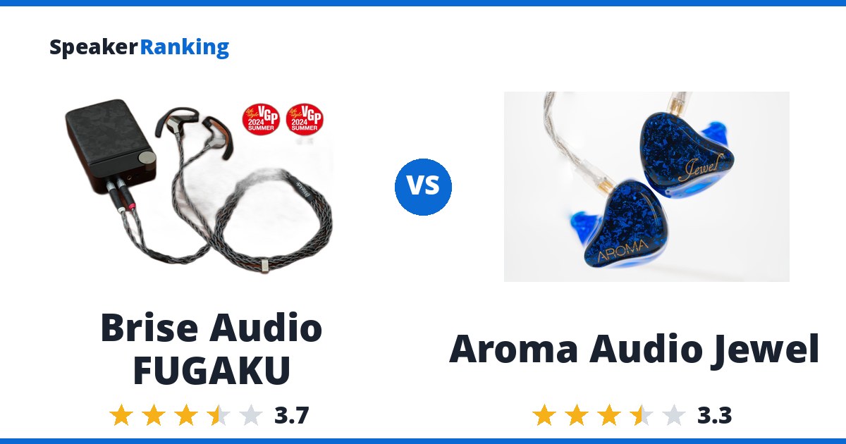Brise Audio FUGAKU vs Aroma Audio Jewel