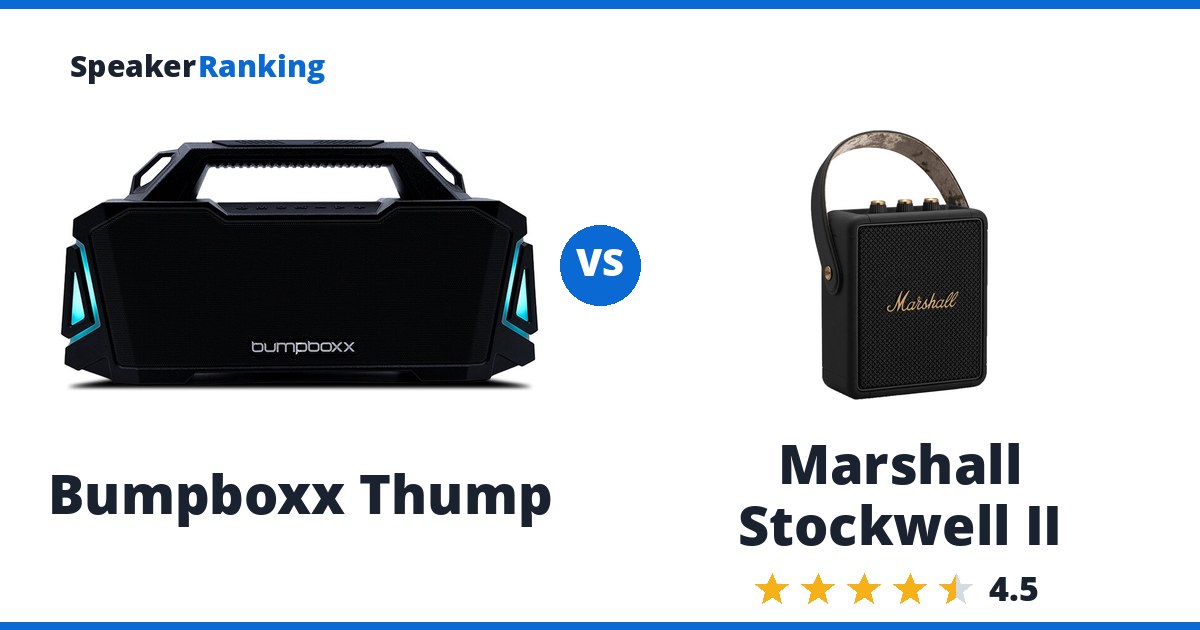 Bumpboxx Thump vs Marshall Stockwell II