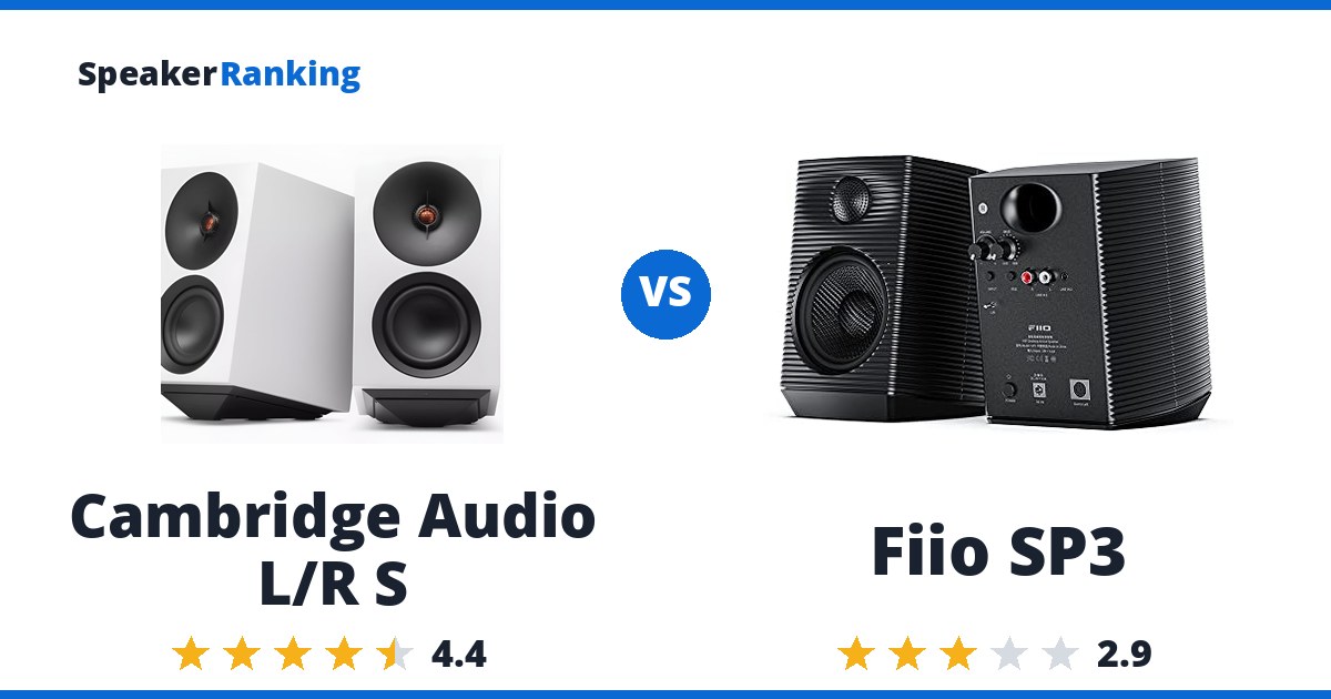 Cambridge Audio L/R S vs Fiio SP3