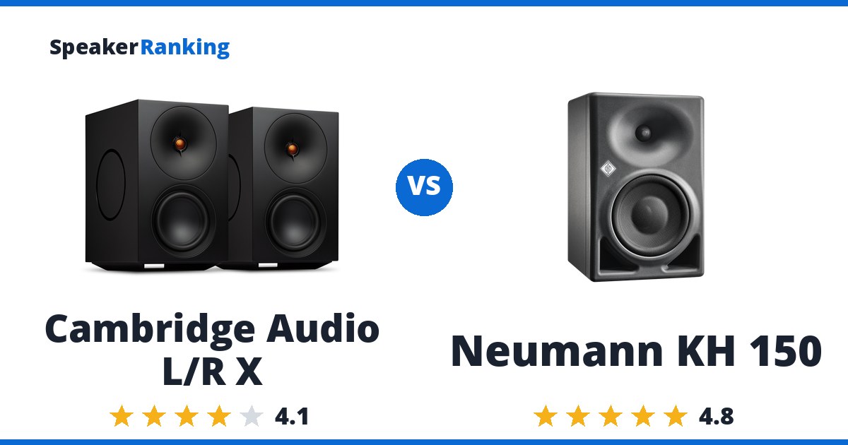 Cambridge Audio L/R X vs Neumann KH 150