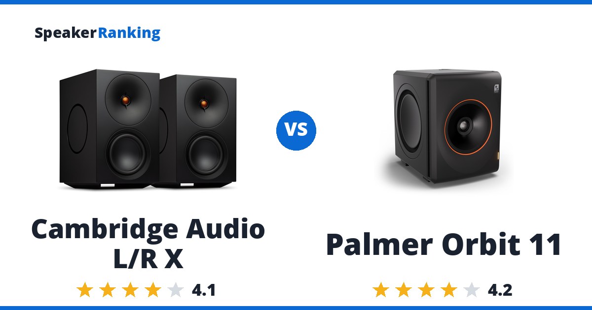Cambridge Audio L/R X vs Palmer Orbit 11