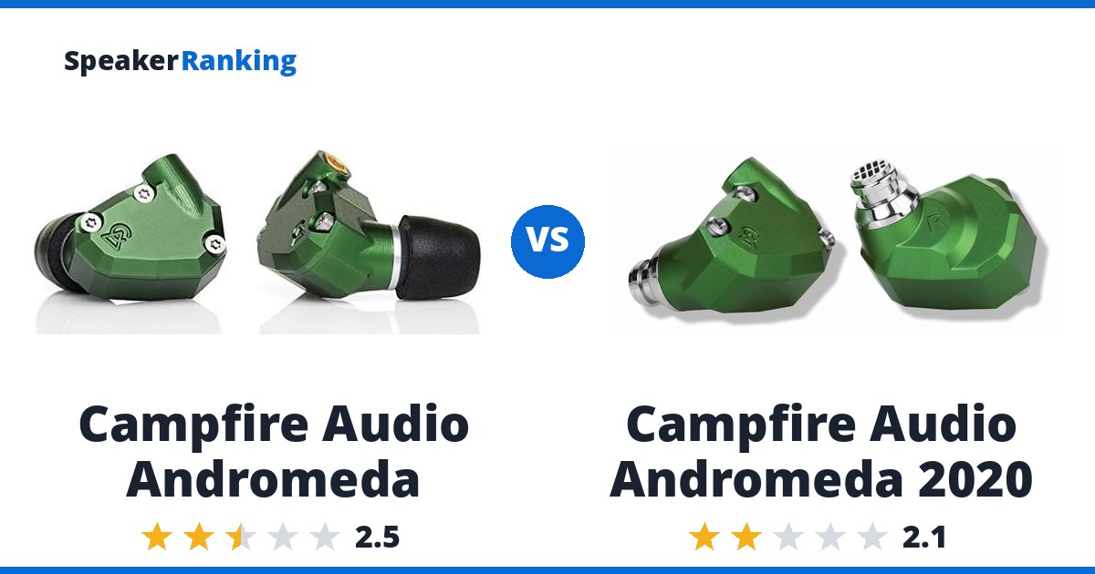 Campfire Audio Andromeda vs Campfire Audio Andromeda 2020