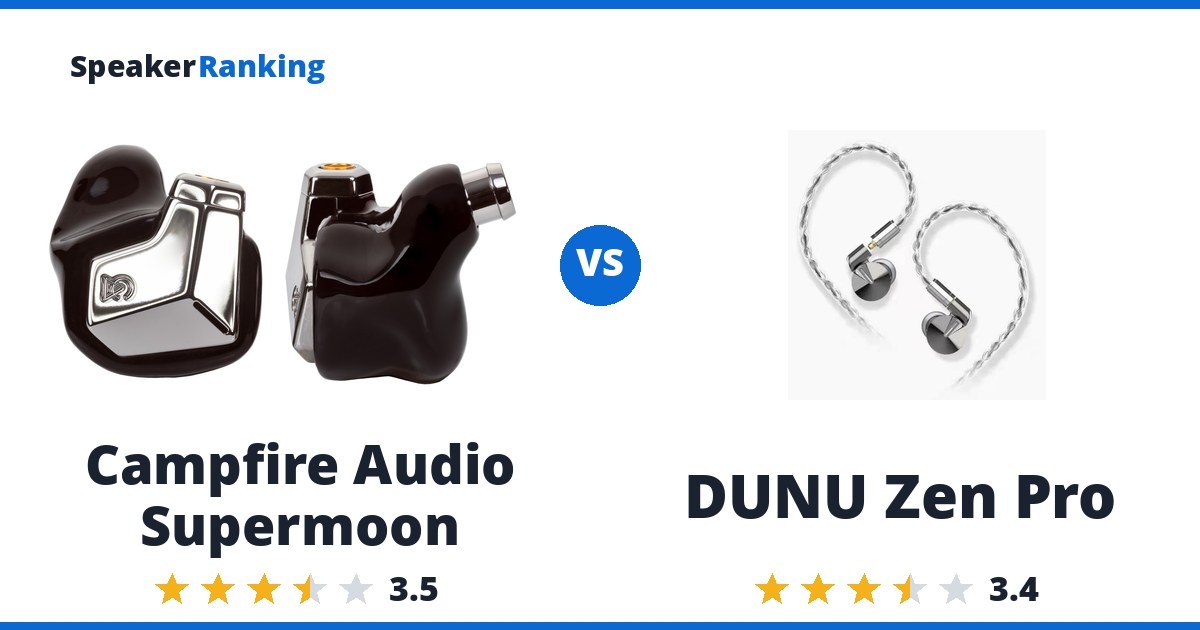 Campfire Audio Supermoon vs DUNU Zen Pro