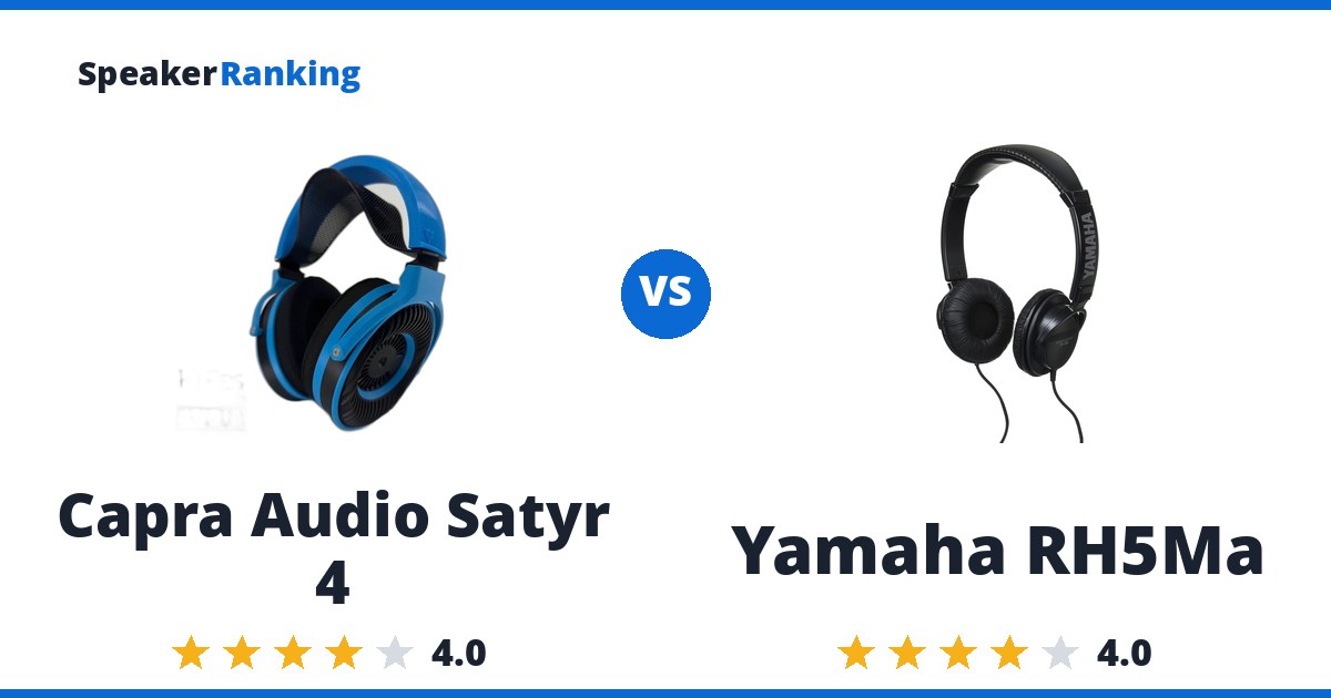 Capra Audio Satyr 4 vs Yamaha RH5Ma