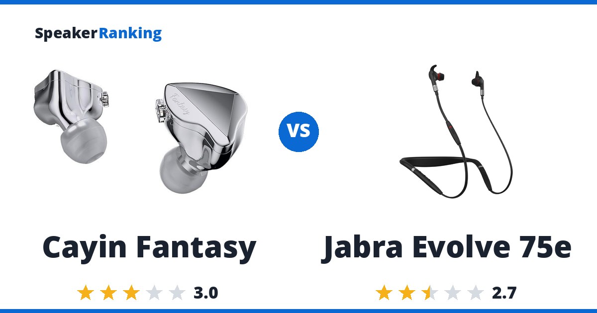 Cayin Fantasy vs Jabra Evolve 75e