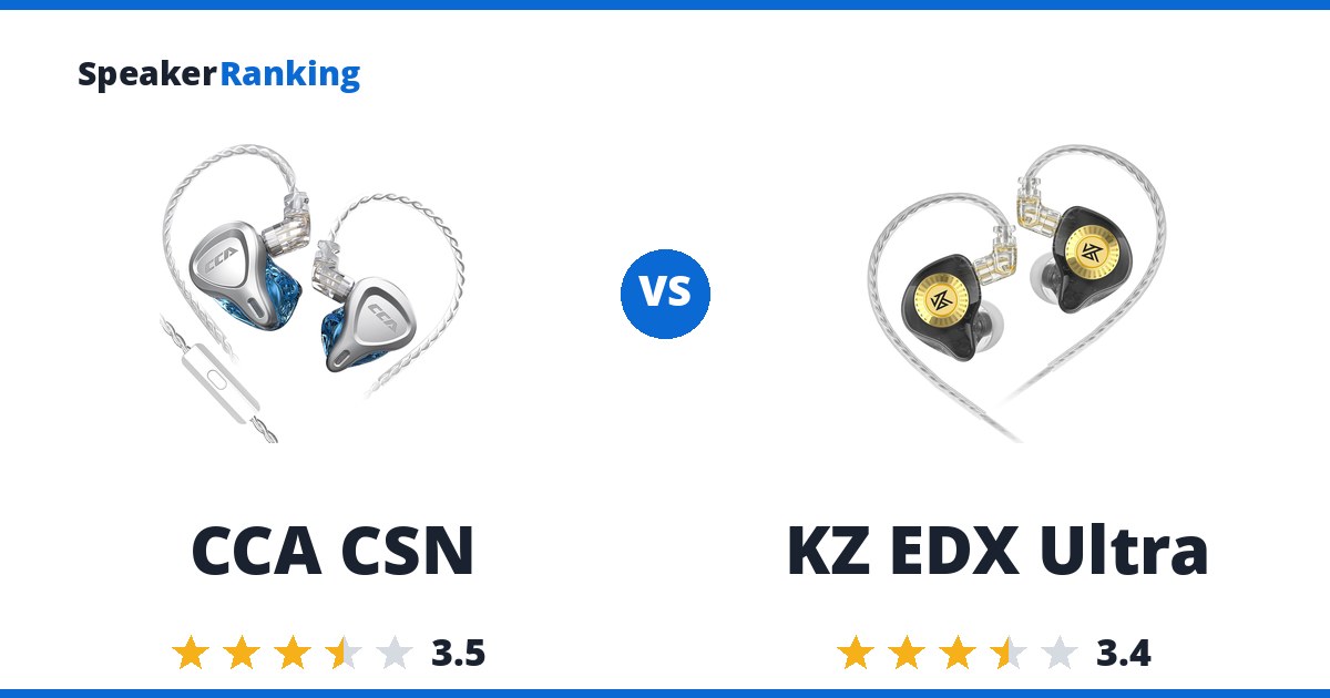 CCA CSN vs KZ EDX Ultra