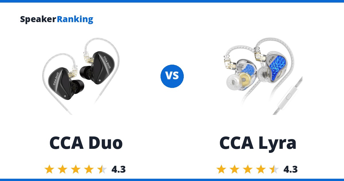 CCA Duo vs CCA Lyra