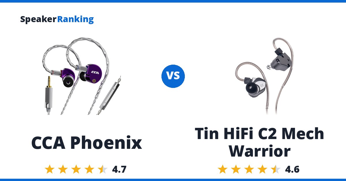 CCA Phoenix vs Tin HiFi C2 Mech Warrior