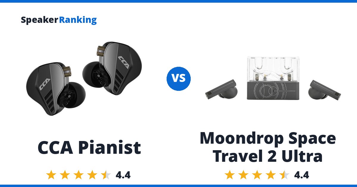 CCA Pianist vs Moondrop Space Travel 2 Ultra