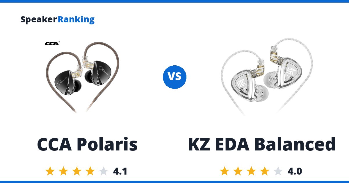 CCA Polaris vs KZ EDA Balanced