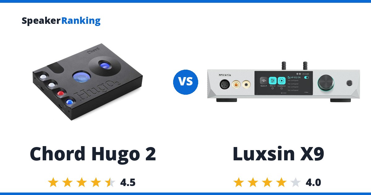 Chord Hugo 2 vs Luxsin X9