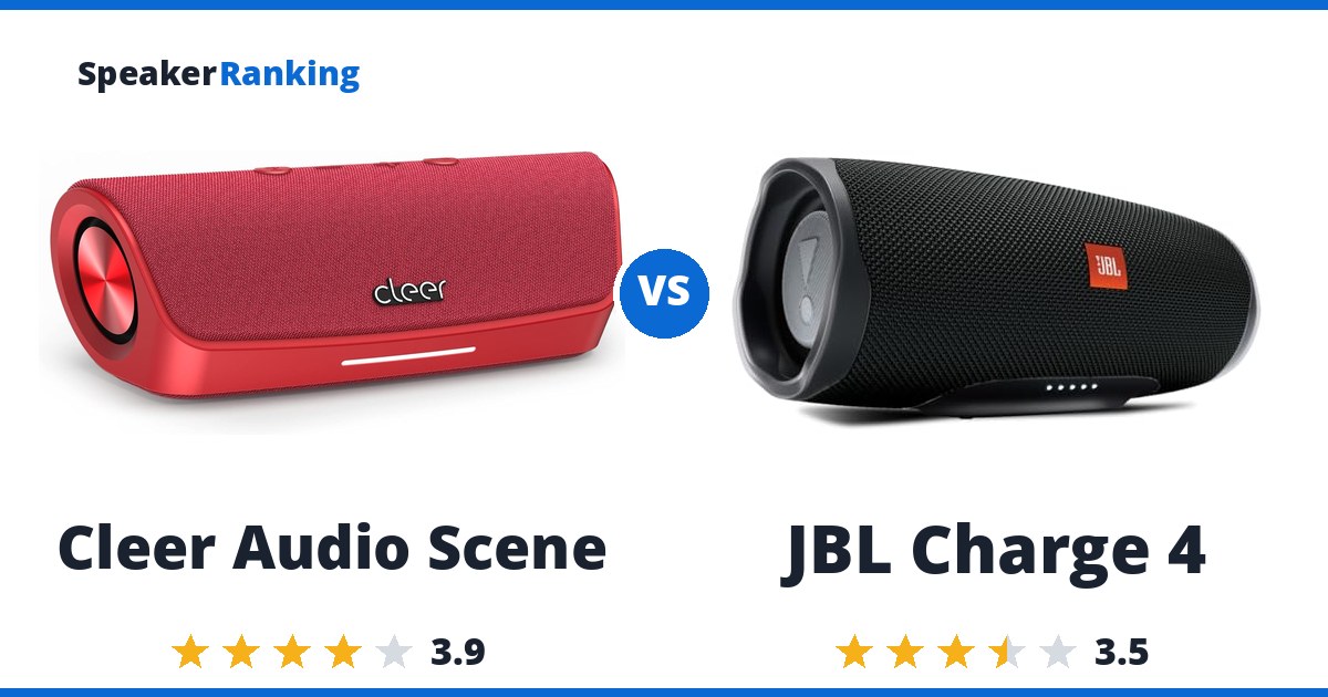Cleer Audio Scene vs JBL Charge 4
