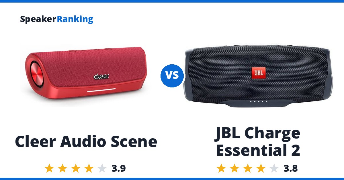 Cleer Audio Scene vs JBL Charge Essential 2