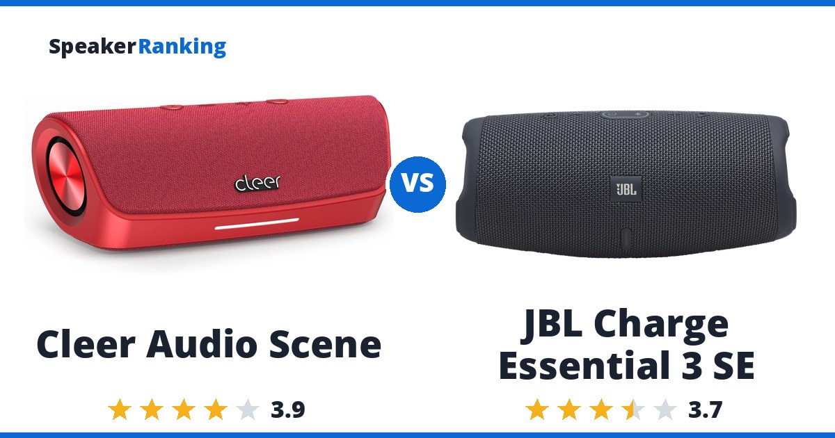 Cleer Audio Scene vs JBL Charge Essential 3 SE