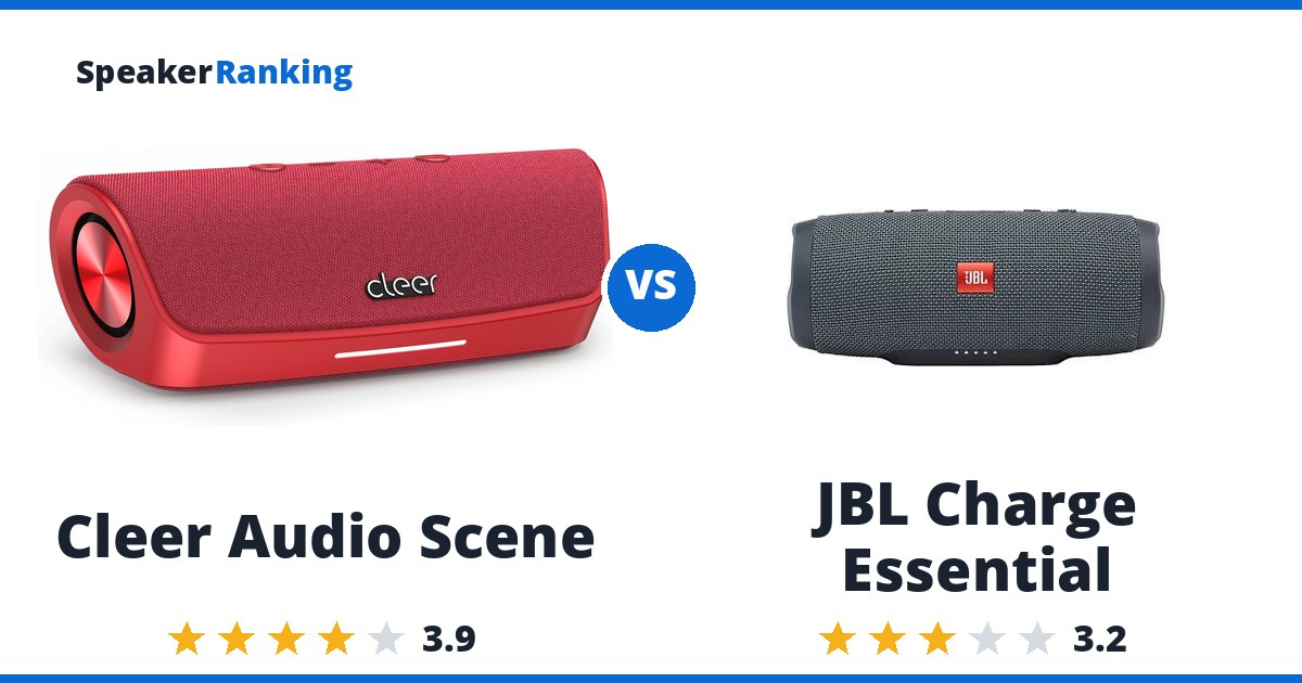 Cleer Audio Scene vs JBL Charge Essential