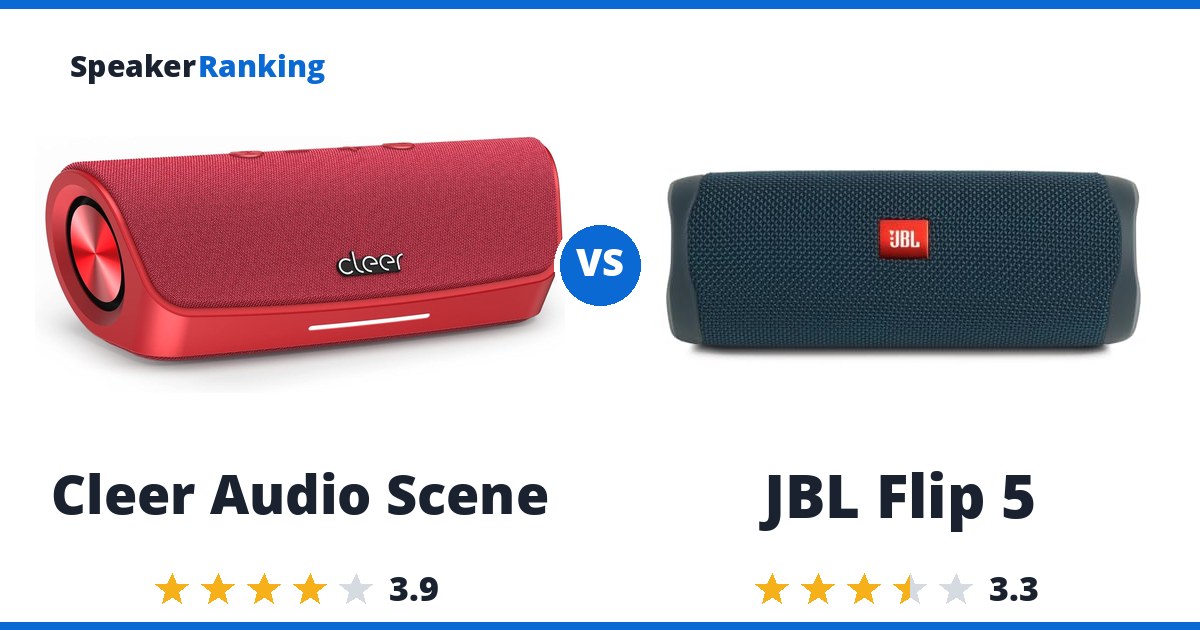Cleer Audio Scene vs JBL Flip 5