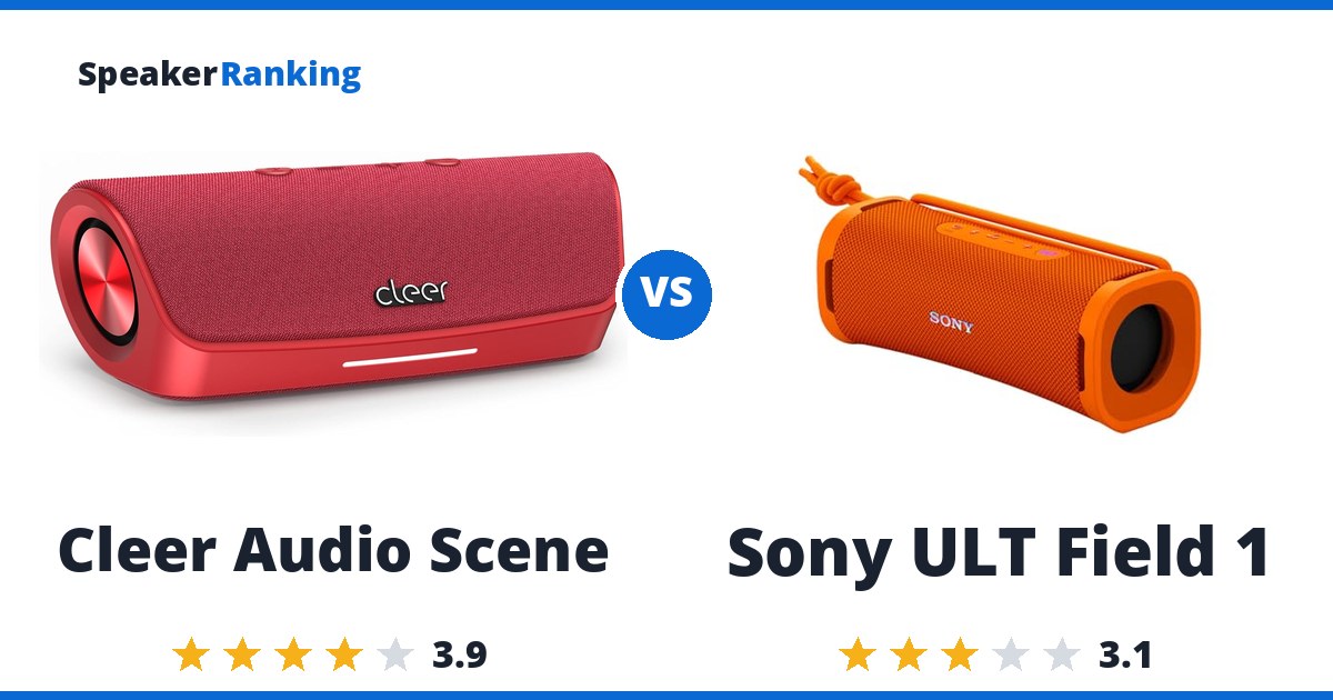 Cleer Audio Scene vs Sony ULT Field 1