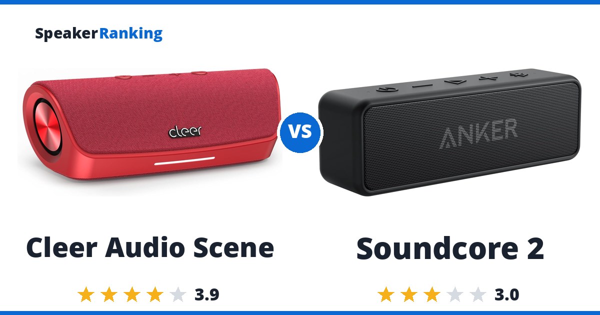 Cleer Audio Scene vs Soundcore 2
