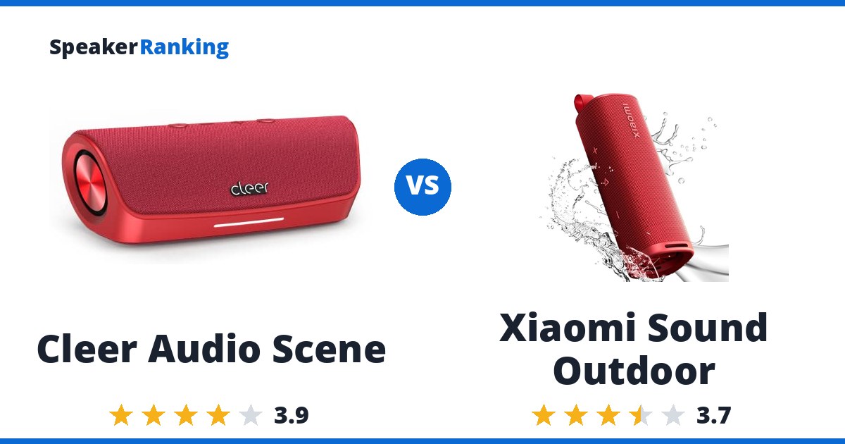 Cleer Audio Scene vs Xiaomi Sound Outdoor