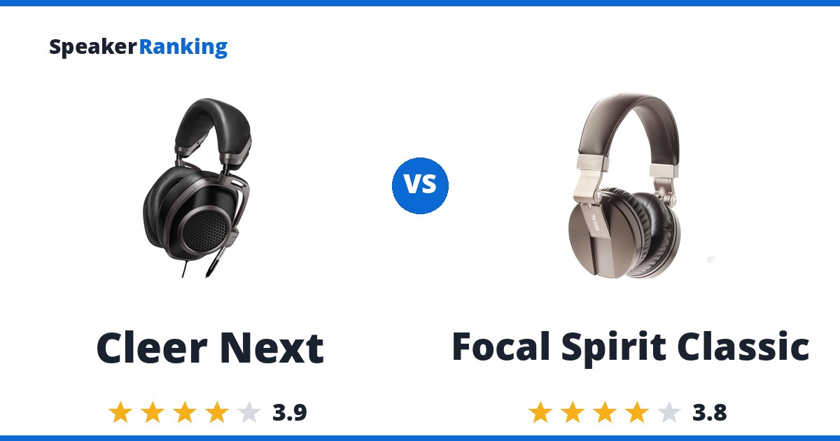 Cleer Next vs Focal Spirit Classic