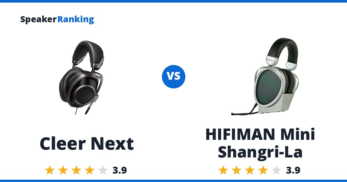Cleer Next vs HIFIMAN Mini Shangri-La