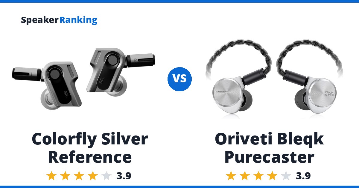 Colorfly Silver Reference vs Oriveti Bleqk Purecaster