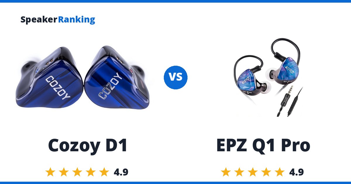 Cozoy D1 vs EPZ Q1 Pro