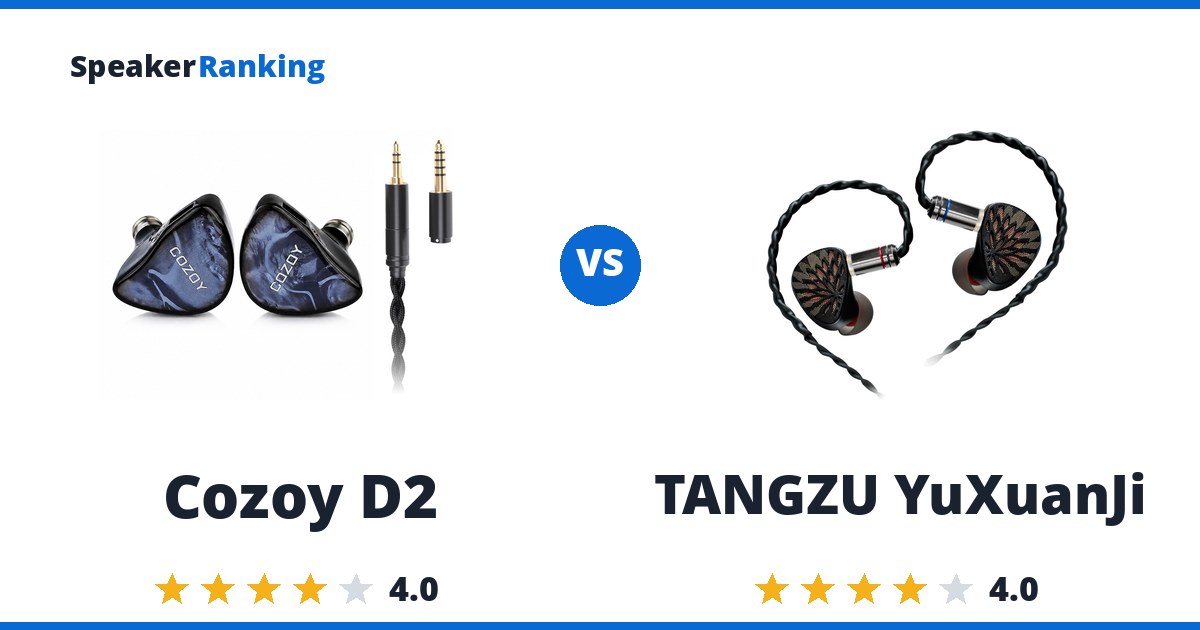 Cozoy D2 vs TANGZU YuXuanJi