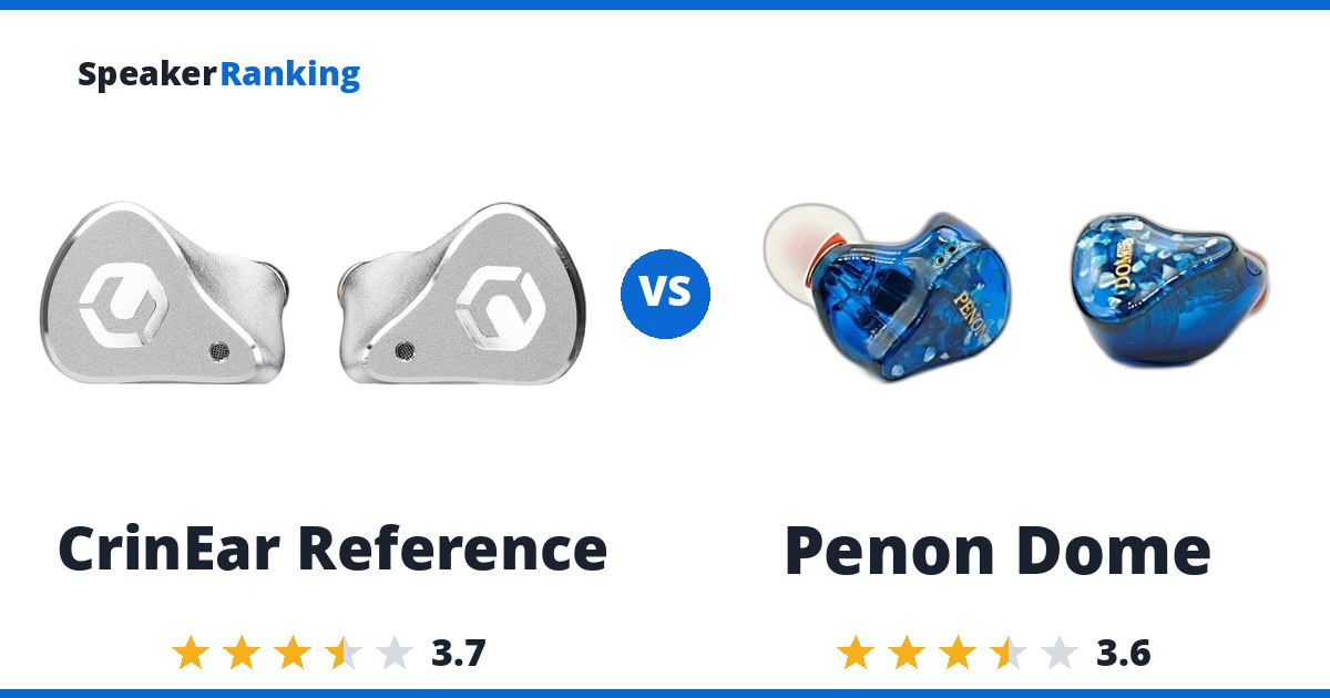CrinEar Reference vs Penon Dome