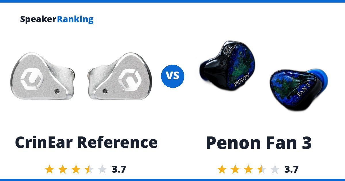 CrinEar Reference vs Penon Fan 3
