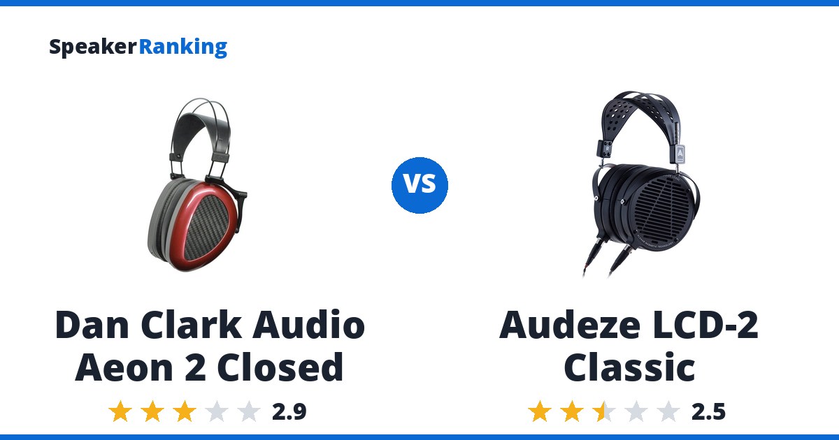 Dan Clark Audio Aeon 2 Closed vs Audeze LCD-2 Classic