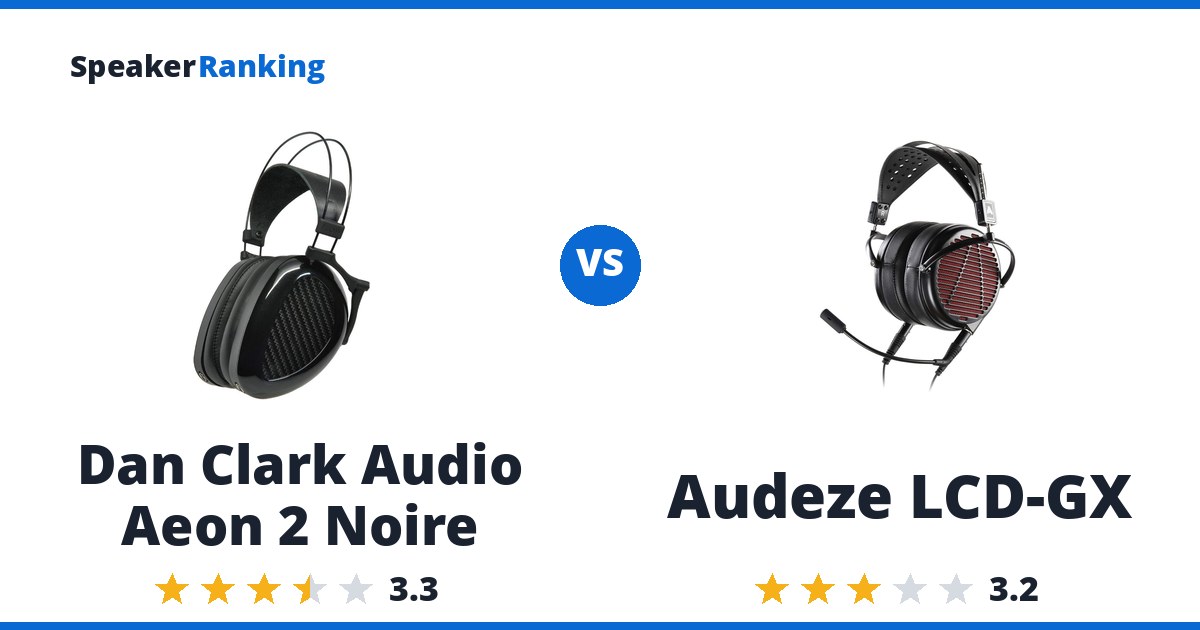 Dan Clark Audio Aeon 2 Noire vs Audeze LCD-GX