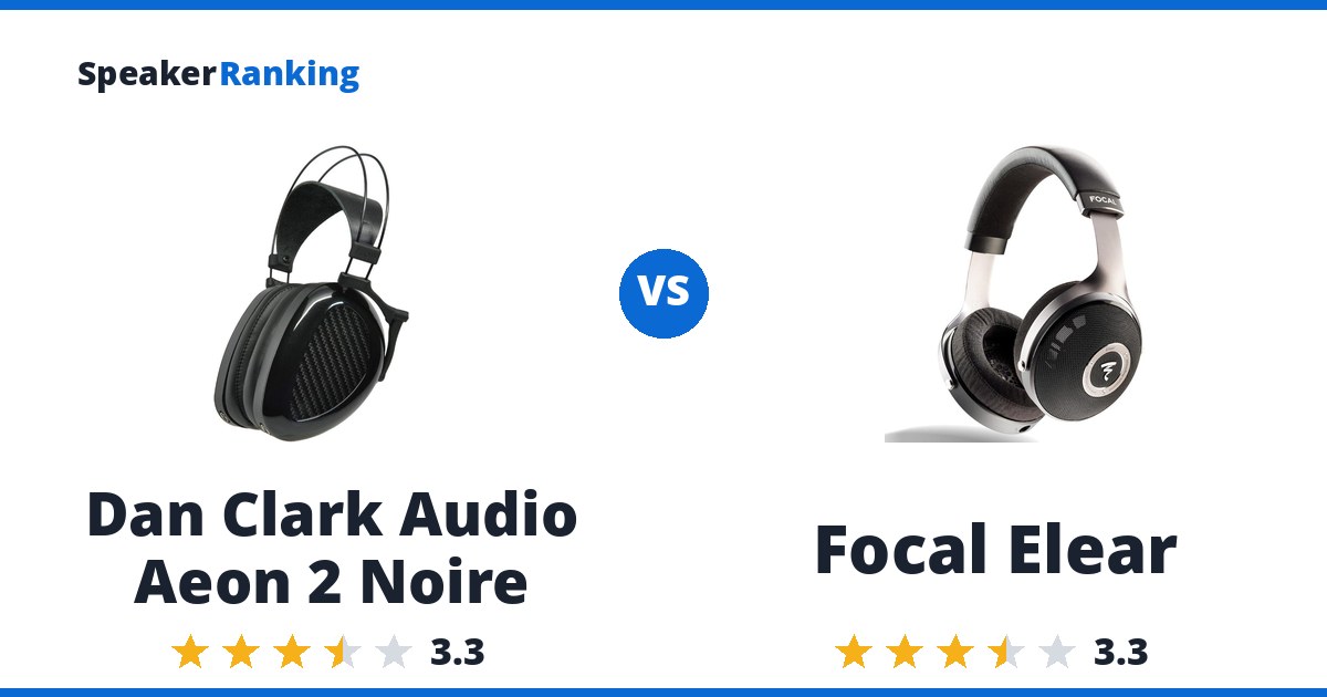 Dan Clark Audio Aeon 2 Noire vs Focal Elear