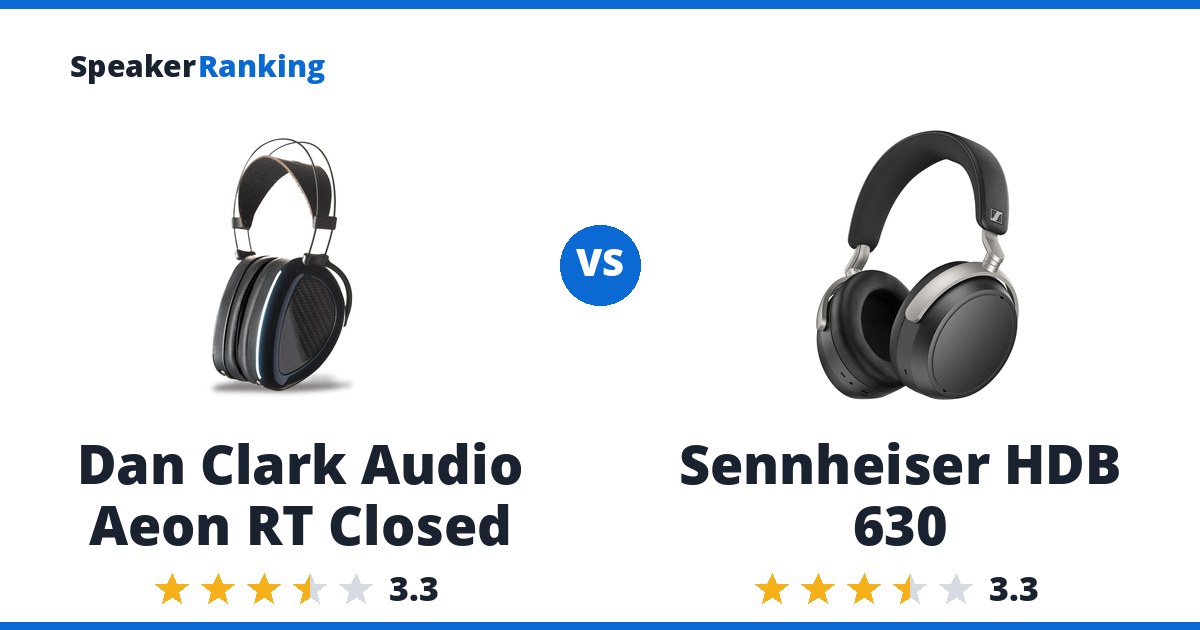Dan Clark Audio Aeon RT Closed vs Sennheiser HDB 630