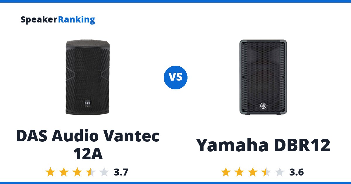 DAS Audio Vantec 12A vs Yamaha DBR12