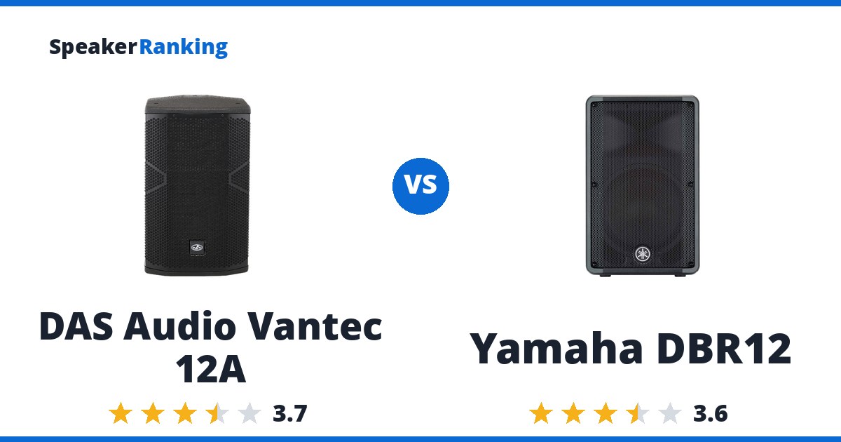 DAS Audio Vantec 12A vs Yamaha DBR12