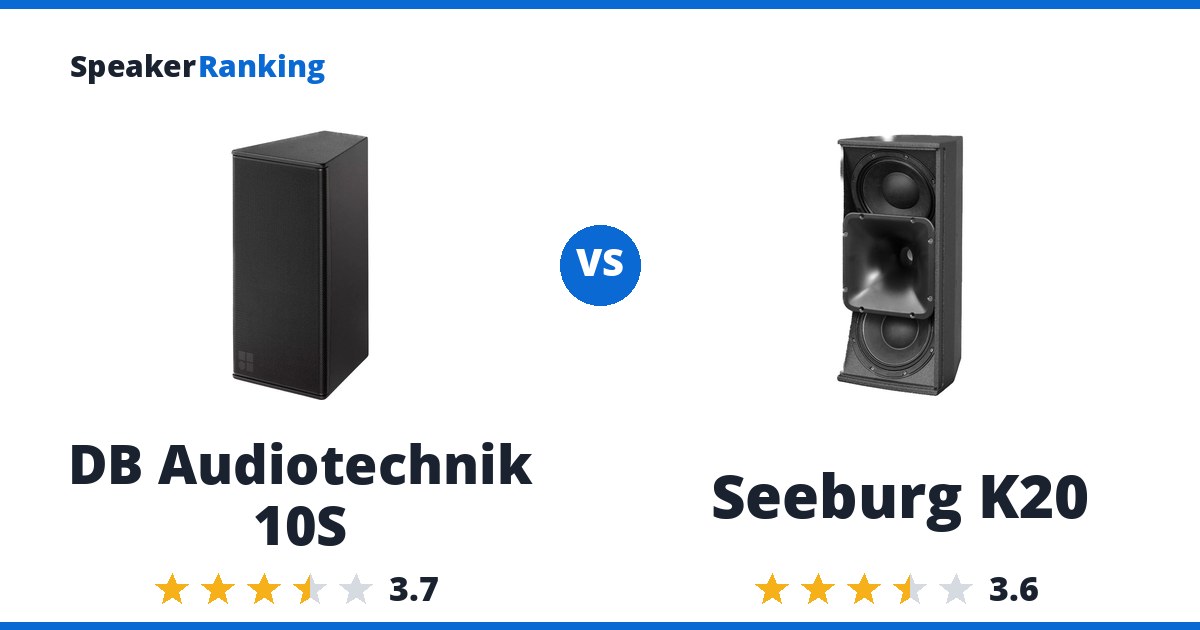 DB Audiotechnik 10S vs Seeburg K20