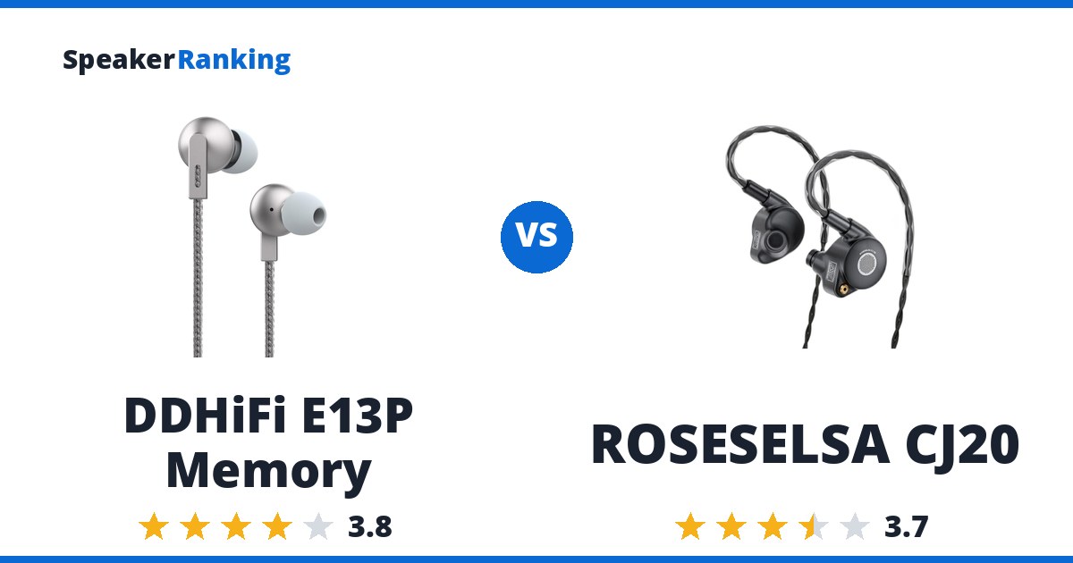 DDHiFi E13P Memory vs ROSESELSA CJ20