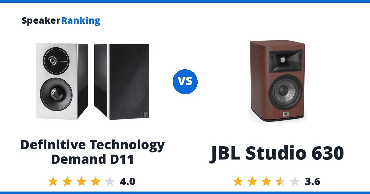 Definitive Technology Demand D11 vs JBL Studio 630